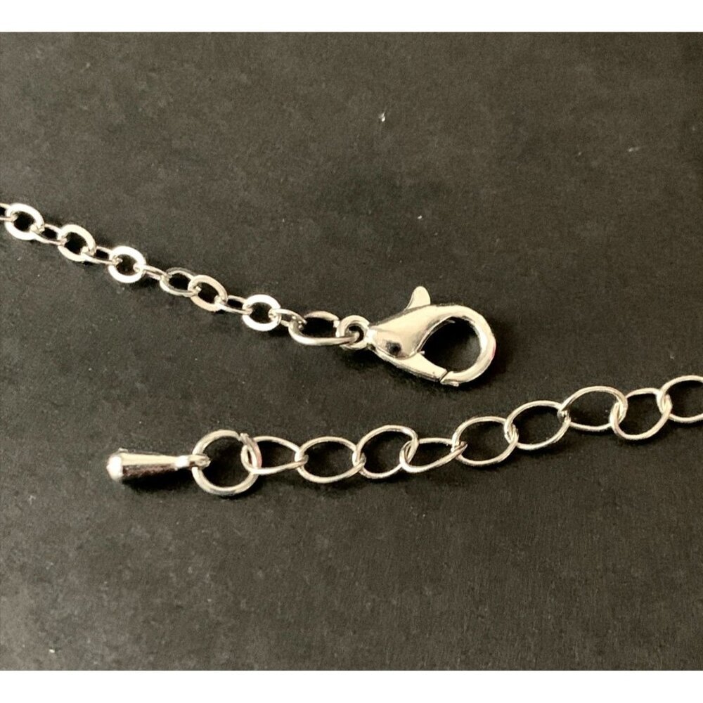 Aries Zodiac Sign Horoscope Pendant Necklace Silver Tone - Picture 5 of 8